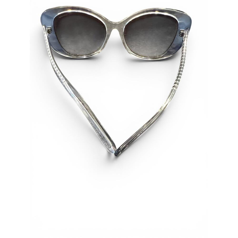 Coach HC8322 C6183 sunglasses transparent blue ombré frame tinted gradient - Picture 6 of 7